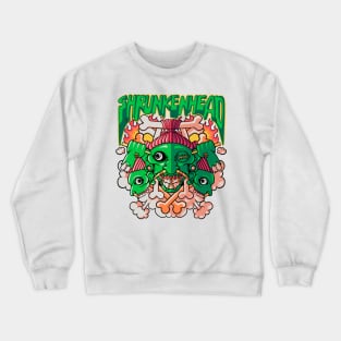 Shrunken head Crewneck Sweatshirt